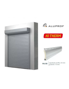 Brama rolowana 250x220 P55ELL Biała